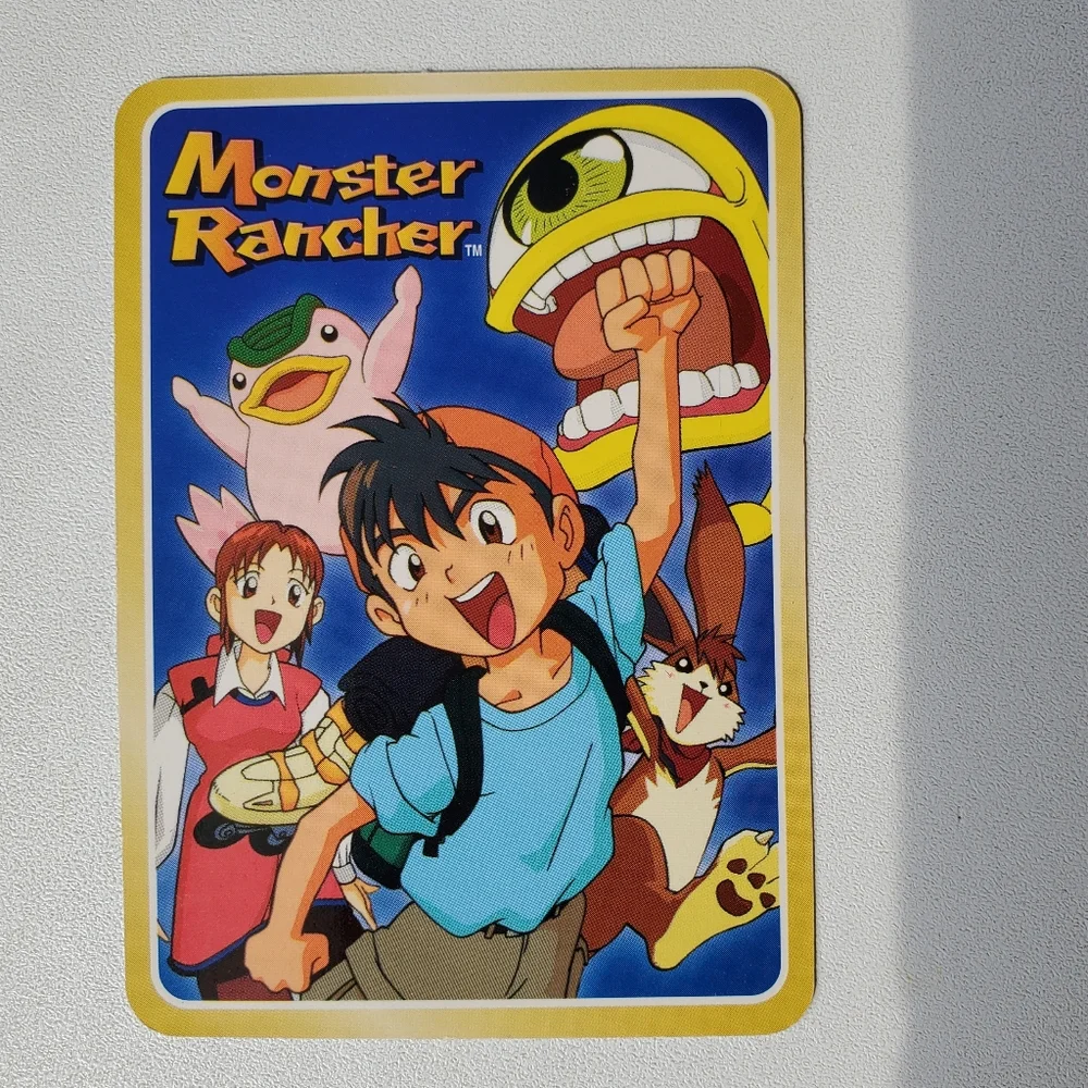 Monster Rancher Golem NM Collectible Vintage 1999 Trading Card